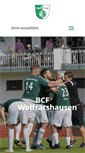 Mobile Screenshot of bcf-fussball.de