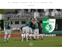 Tablet Screenshot of bcf-fussball.de